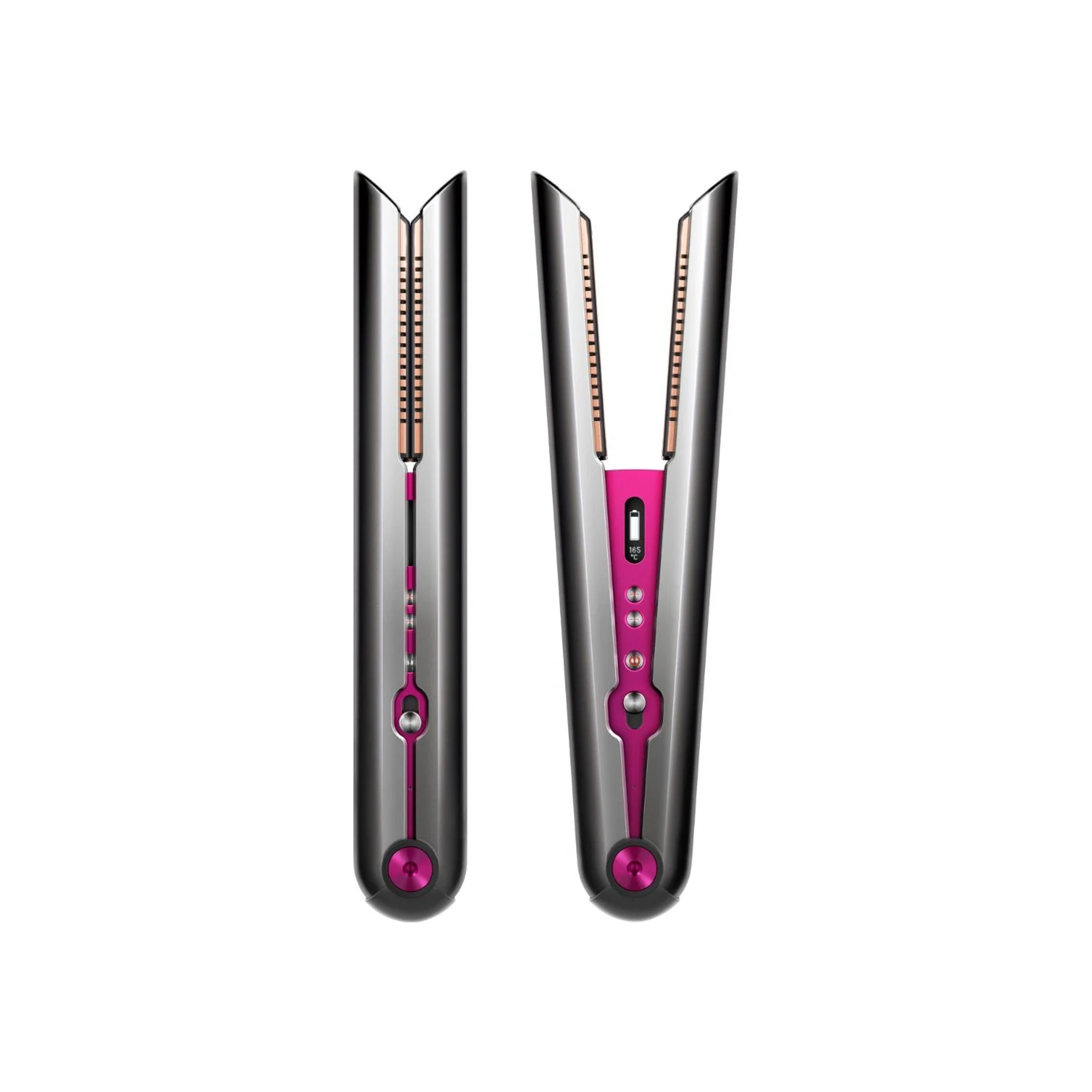 Dyson Corrale™ Hair Straightener - Black Nickel / Fuchsia